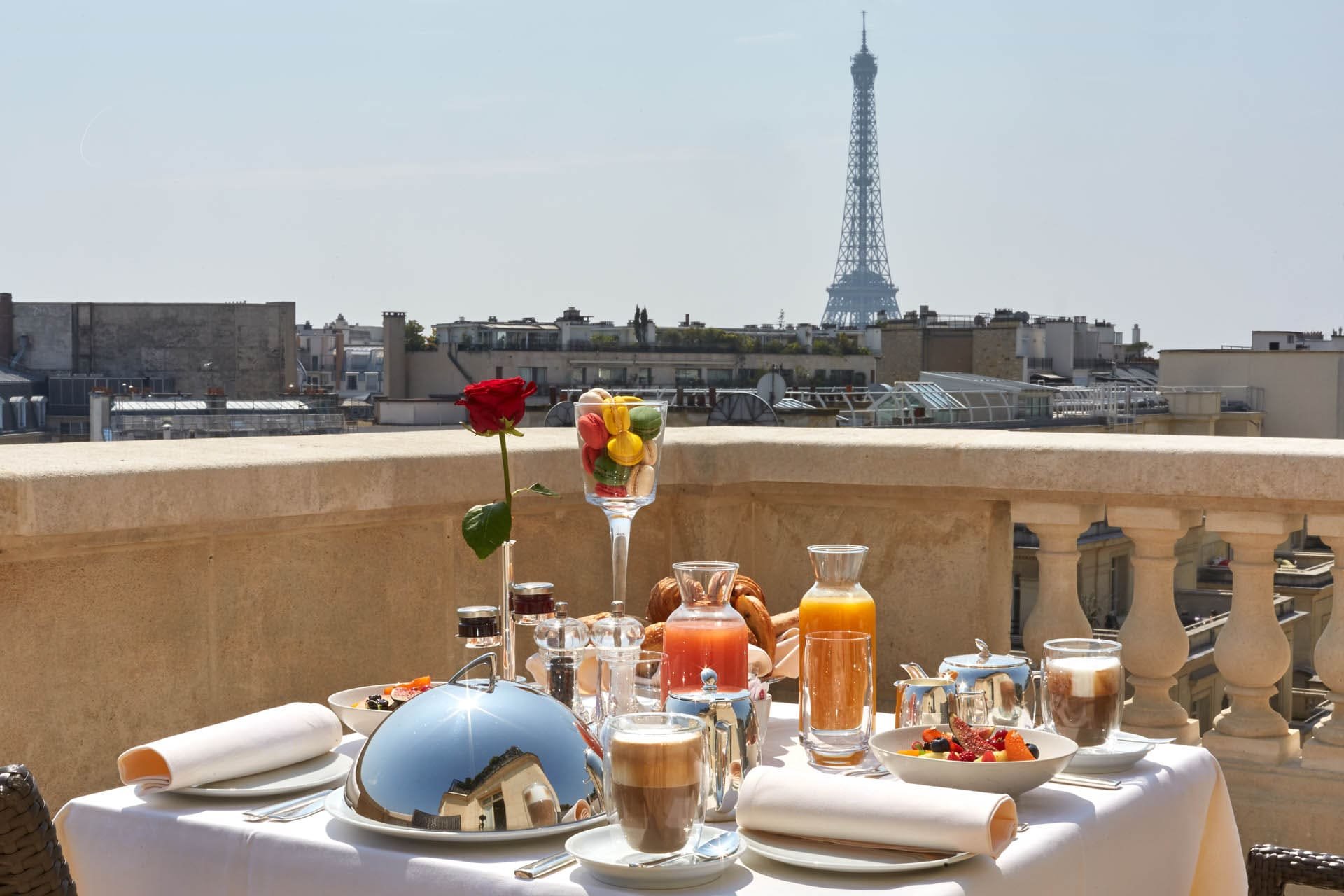 Hotel Raphael Paris Eiffel tower terrace suite